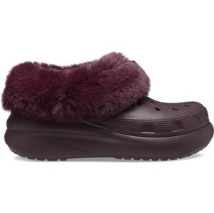 Nazouváky Crocs Crocs Furever Crush Clog 208446 Dark Cherry 6WD