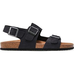 Sandály Geox U Sandal Ghita A U159VA 00032 C9999 Černá