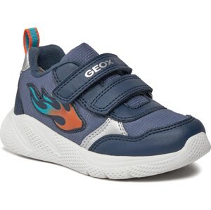 Sneakersy Geox B Sprintye Boy B354UC 0FU54 C4M2T S Dk Blue/Orange