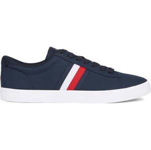 Tenisky Tommy Hilfiger Iconic Vulc Stripes Mesh FM0FM05072 Desert Sky DW5