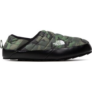 Bačkory The North Face Thermoball Traction Mule V NF0A3UZN33U Thyme Brushwood Camo Print/Thyme