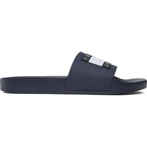 Nazouváky Tommy Jeans Pool Slide Ess EM0EM01191 Tmavomodrá