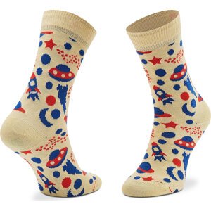 Sada 3 párů dětských vysokých ponožek Happy Socks XKAST08-2200 Barevná
