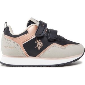 Sneakersy U.S. Polo Assn. NOBIK009B Blk-Bei01