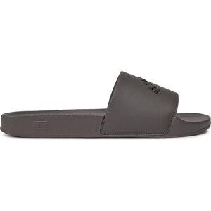 Nazouváky Tommy Hilfiger Curve Hilfiger Mtype Pool Slide FM0FM04912 Dark Ash PTY