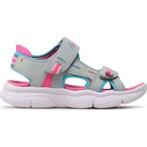 Sandály Skechers Vibrant Mood 302984L/SLPK Silver/Pink