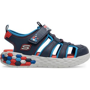 Sandály Skechers 402213L NVRD Tmavomodrá