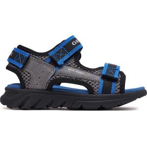 Sandály Geox J Sandal Airadyum Bo J45F1B 014ME C0069 M Šedá