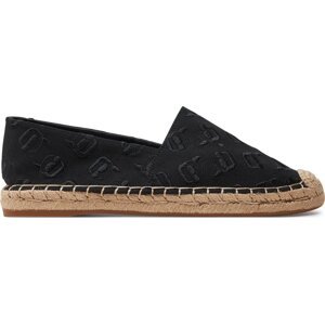 Espadrilky KARL LAGERFELD KL80124A Black Canvas 900