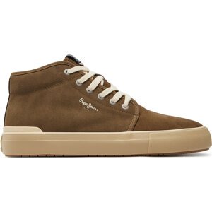 Sneakersy Pepe Jeans Ben Top PMS31051 Zelená