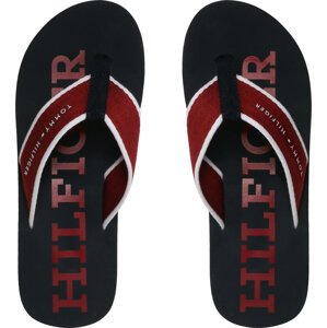 Žabky Tommy Hilfiger Classic Hilfiger Beach Sandal FM0FM04617 Bordó