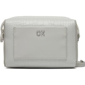 Kabelka Calvin Klein Ck Daily Camera Bag_Croco K60K612140 Šedá