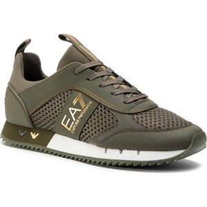Sneakersy EA7 Emporio Armani X8X027 XK050 N247 Zelená