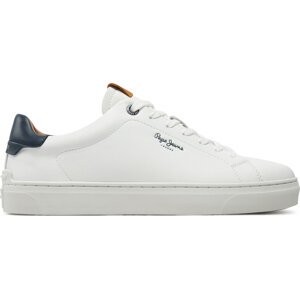 Sneakersy Pepe Jeans Camden Club M PMS00020 Bílá