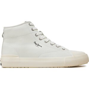 Sneakersy Pepe Jeans Ben Moon M PMS31064 Bílá