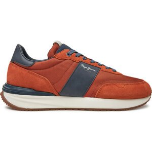 Sneakersy Pepe Jeans PMS60020 Hnědá