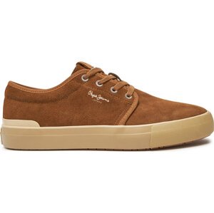 Sneakersy Pepe Jeans PMS31071 Hnědá