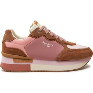 Sneakersy Pepe Jeans PLS60025 Hnědá