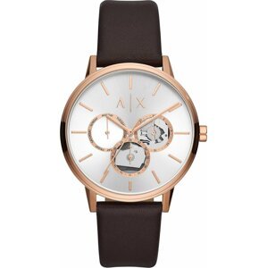 Hodinky Armani Exchange Cayde AX2756 Rose Gold/Brown