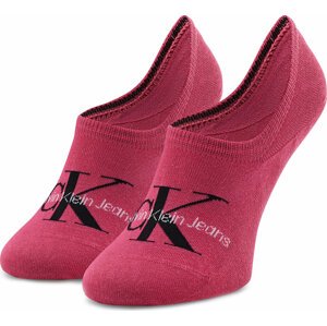 Dámské kotníkové ponožky Calvin Klein Jeans 701218751 Magenta 006
