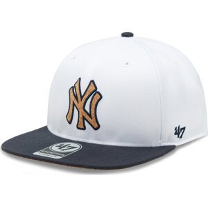 Kšiltovka 47 Brand MLB New York Yankees Corkscrew 47 CAPTAIN B-CORKS17WBP-WH White