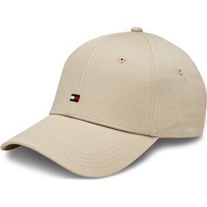 Kšiltovka Tommy Hilfiger Essential Flag Cap AW0AW15785 White Clay AES