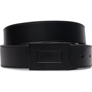 Pánský pásek Calvin Klein Adj/Rev Formal Plaque 35Mm K50K511561 Ck Black Smooth/Dark Brown Smooth BEH