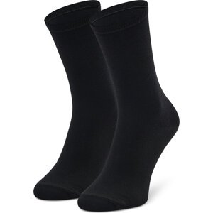 Dámské klasické ponožky Pieces Elisa 17098332 Black