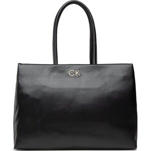 Kabelka Calvin Klein Re-Lock Shopper W/Laptop Pouch K60K608720 BAX