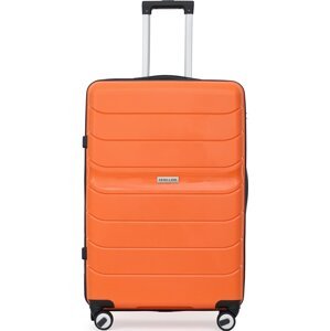 Velký kufr Semi Line T5614-3 Oranžová
