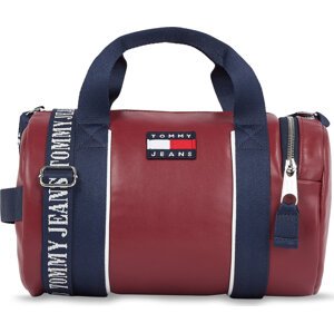 Kabelka Tommy Jeans Tjw Heritage Barrel Bag AW0AW15431 Modrá