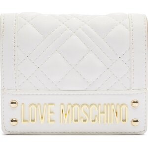 Malá dámská peněženka LOVE MOSCHINO JC5601PP0HLA0120 Offwhite