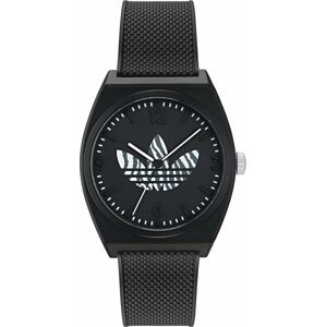 Hodinky adidas Originals Project Two GRFX AOST23551 Black