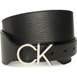 Dámský pásek Calvin Klein Re-Lock High Waist Belt 50Mm K60K610382 Ck Black