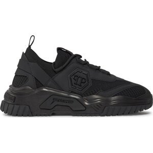 Sneakersy PHILIPP PLEIN Runner Hexagon PACS USC0399 PTE003N Černá