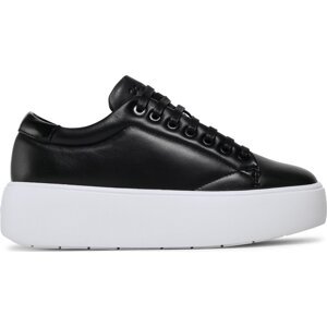 Sneakersy Calvin Klein Bubble Cupsole Lace Up HW0HW01356 Ck Black BEH