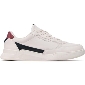 Sneakersy Tommy Hilfiger Elevated Cupsole Leather FM0FM04490 Weathered White AC0