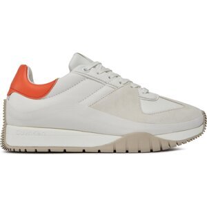 Sneakersy Calvin Klein Origin Runner HW0HW01874 White/Flame 0LB