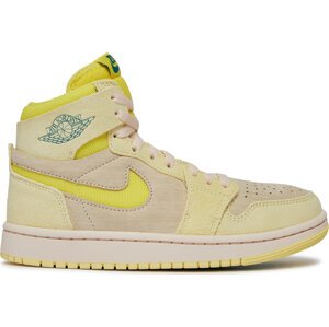 Boty Nike Air Jordan 1 Zoom CMFT 2 DV1305 800 Citron Tint/Muslin/Sky J Teal/Dynamic Yellow