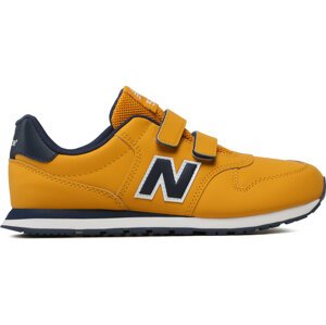 Sneakersy New Balance GV500VG1 Žlutá