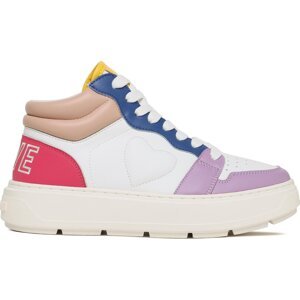 Sneakersy LOVE MOSCHINO JA15234G1HIAB10C Bianco/Multicolor