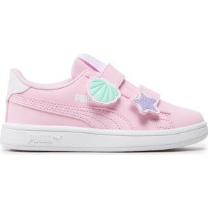 Sneakersy Puma Smash v2 Mermaid V Ps 391898 02 Pearl Pink/White/Violet/Mint
