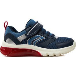 Sneakersy Geox J Ciberdron Boy J45LBC 01454 C0735 S Navy/Red