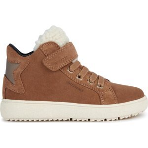 Sneakersy Geox J Theleven Girl Wpf J36HYC 022BH C6627 M Whisky