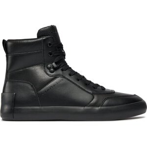 Sneakersy Calvin Klein Jeans Vulc Mid Laceup Lth In Lum YM0YM00872 Triple Black 0GT