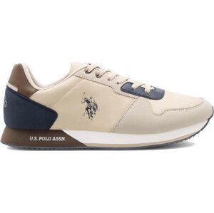 Sneakersy U.S. Polo Assn. NOBIL011M/CNH1 Béžová