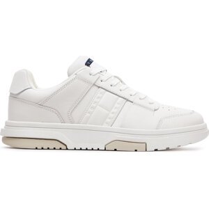 Sneakersy Tommy Jeans Tjm Leather Cupsole 2.0 EM0EM01283 White TCR