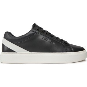 Sneakersy Calvin Klein Low Top Lace Up Archive Stripe HM0HM01292 Black/White 0GM