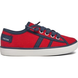 Sneakersy Geox J Gisli Boy J455CA 00010 C7217 S Red/Navy