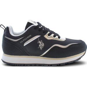 Sneakersy U.S. Polo Assn. Nobik NOBIK010 BLK-GOL01